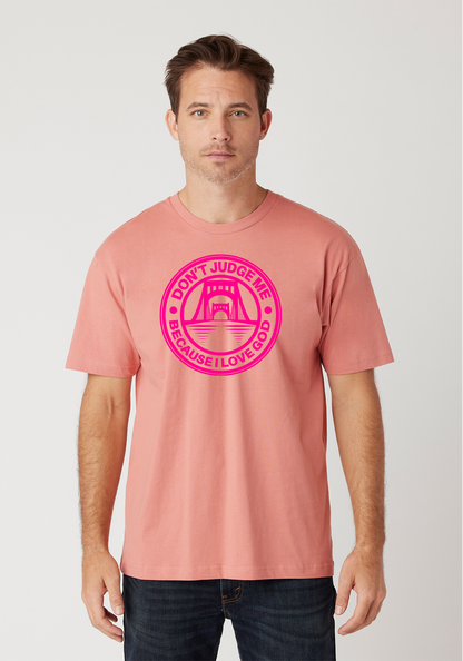 Dusty Rose - Unisex Faith Tee – The Capital