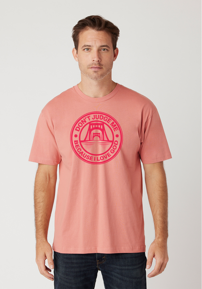 Dusty Rose - Unisex Faith Tee – The Capital