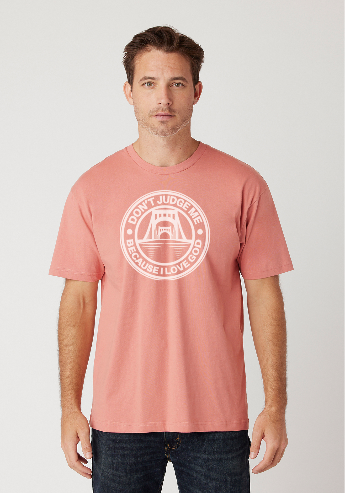 Dusty Rose - Unisex Faith Tee – The Capital