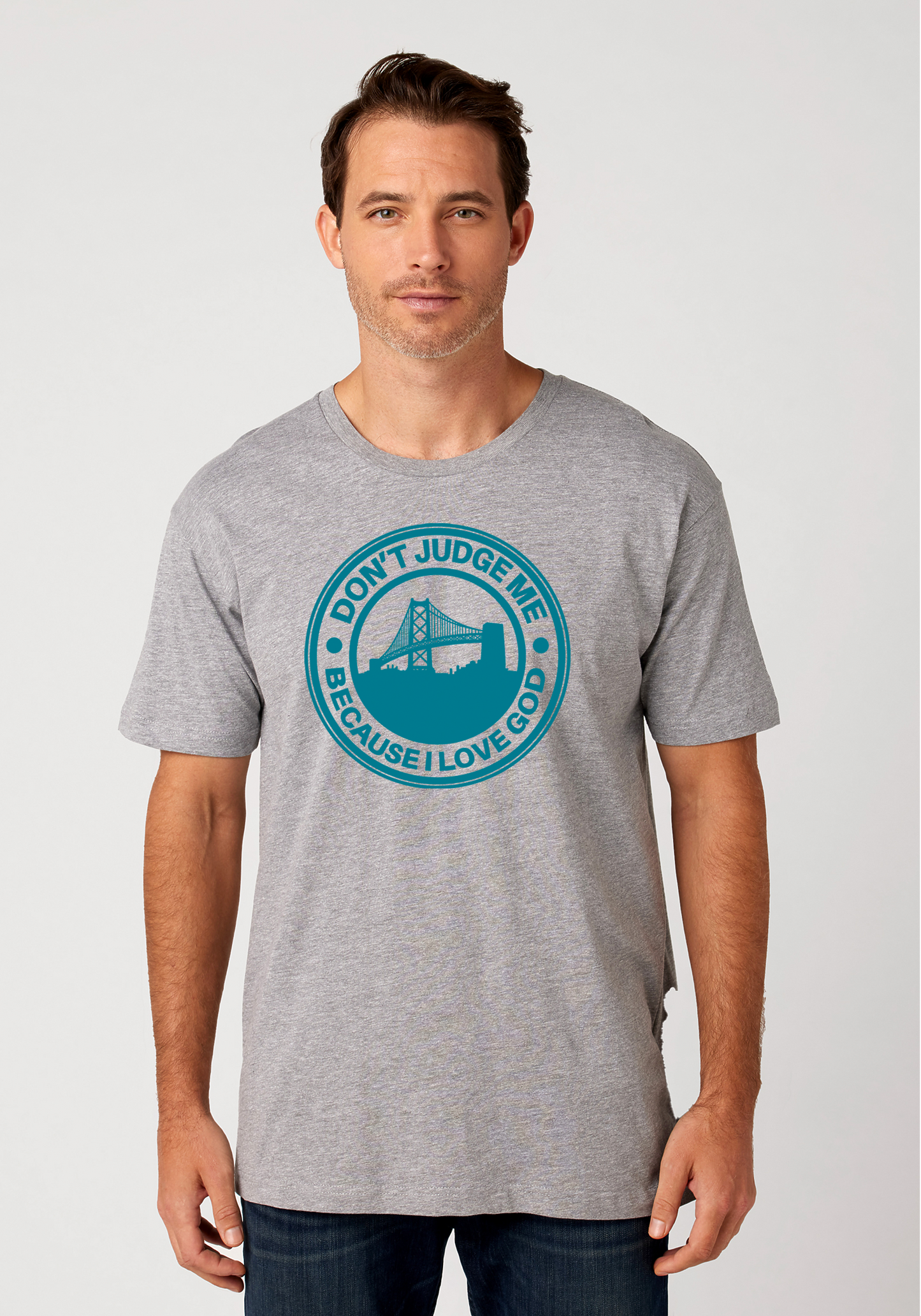 Heather Gray Unisex Faith T-Shirt - The Town