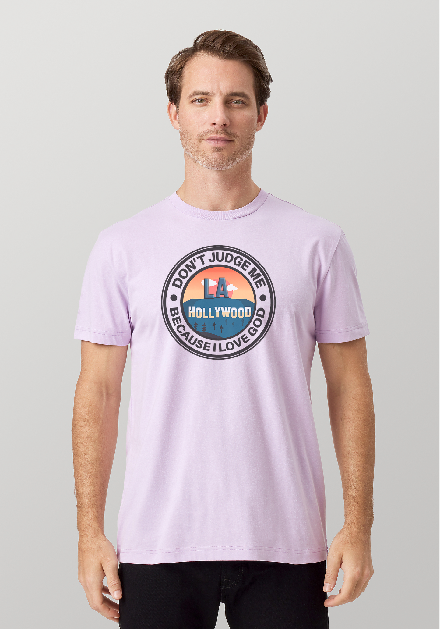Lavender - Unisex Faith Tee – Hollywood