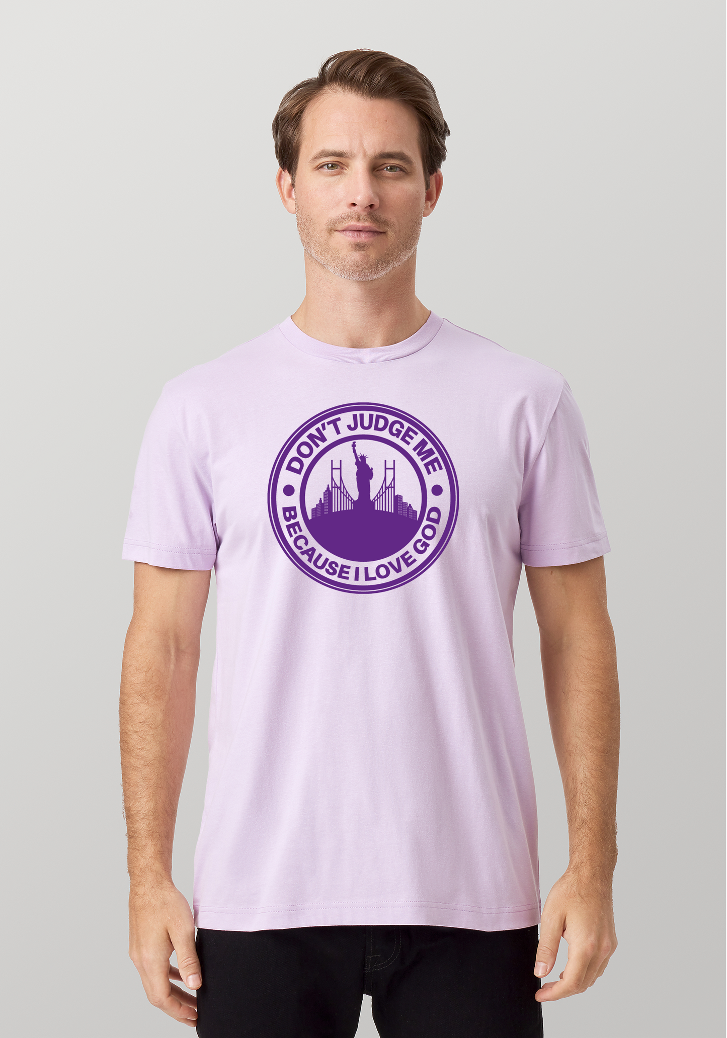 Lavender - Unisex Faith Tee - The City
