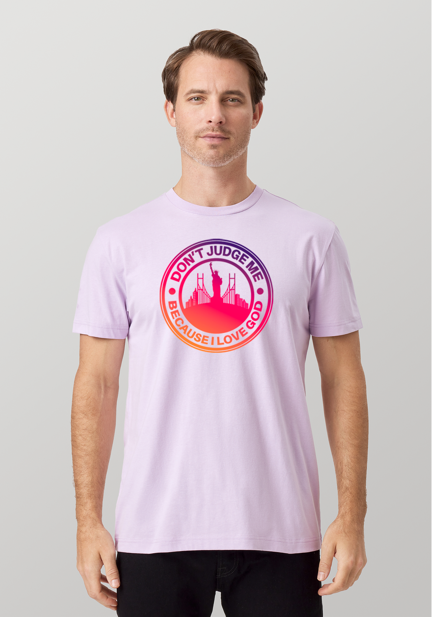 Lavender - Unisex Faith Tee - The City