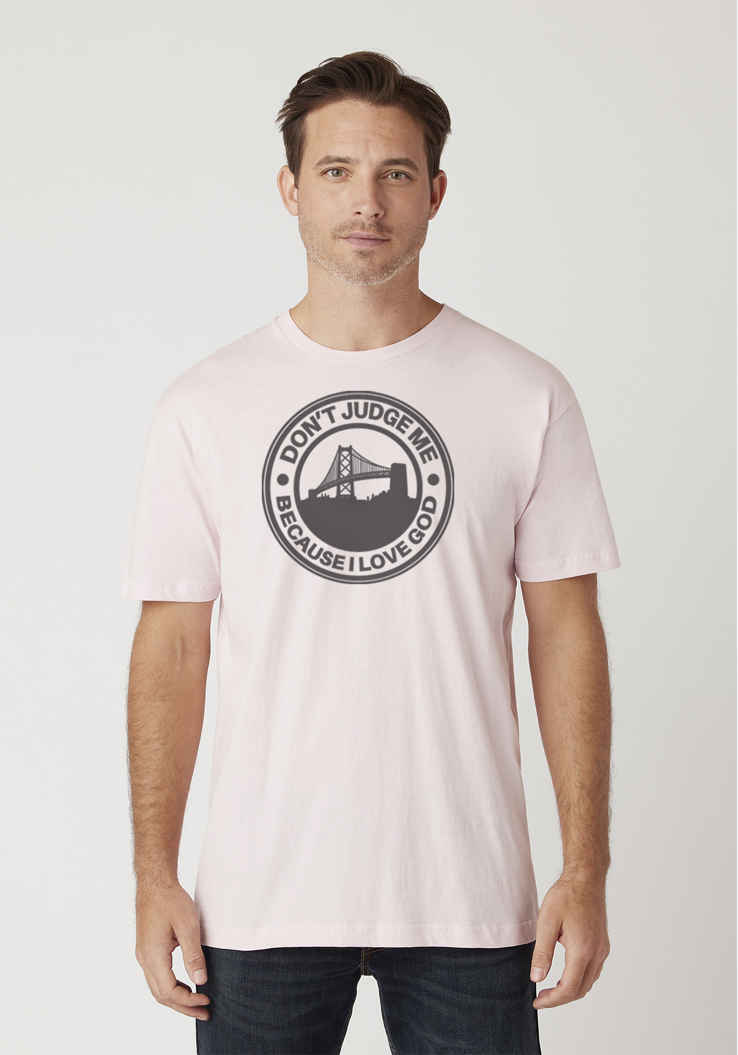 Light Pink - Unisex Faith Tee - The Town