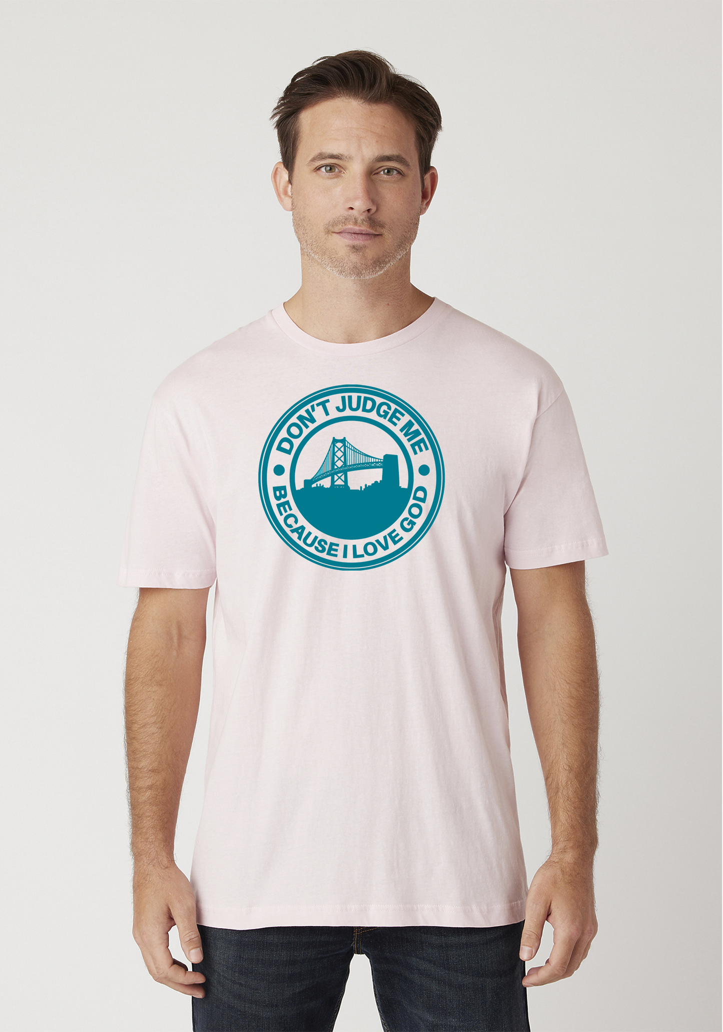 Light Pink - Unisex Faith Tee - The Town