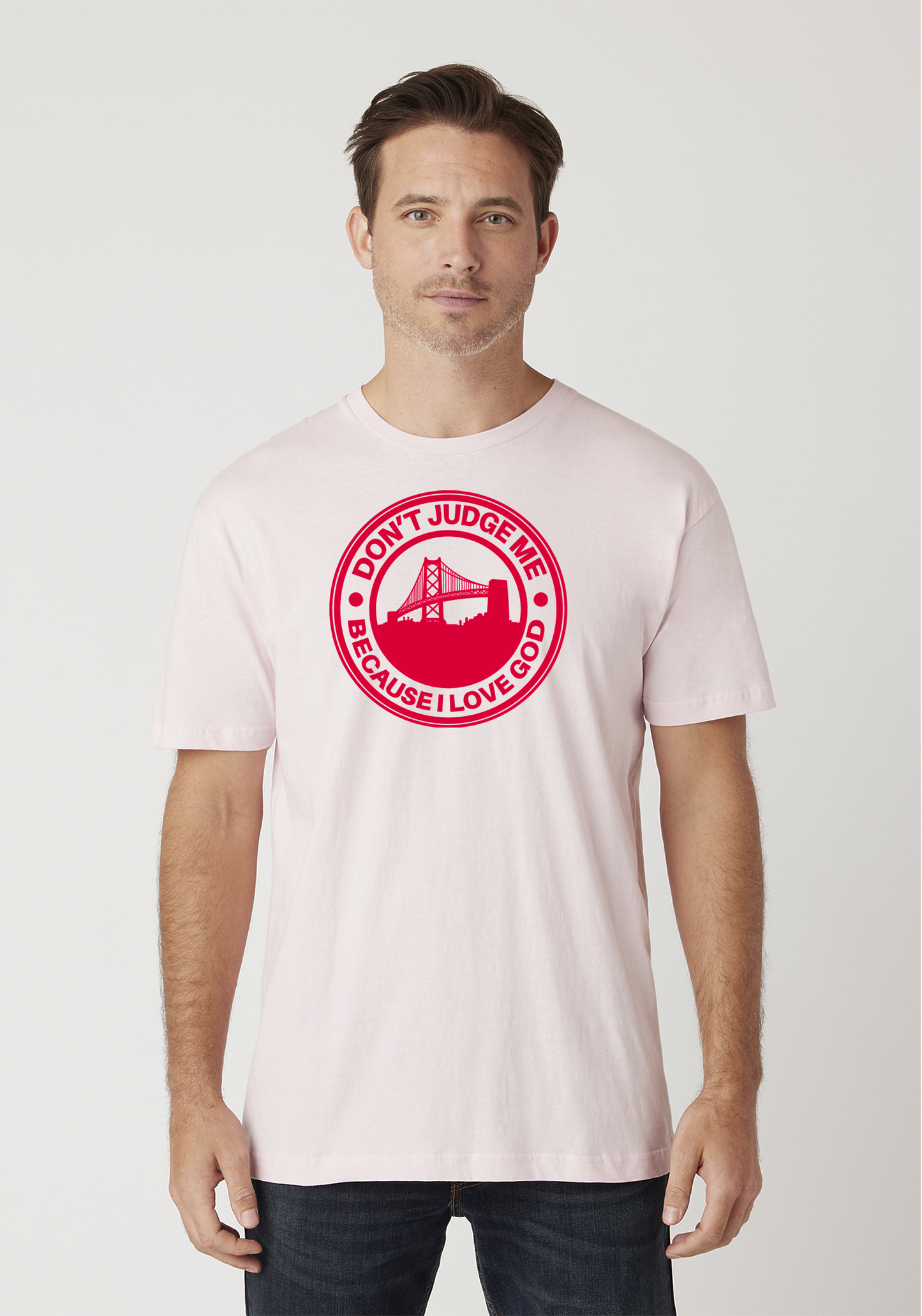 Light Pink - Unisex Faith Tee - The Town