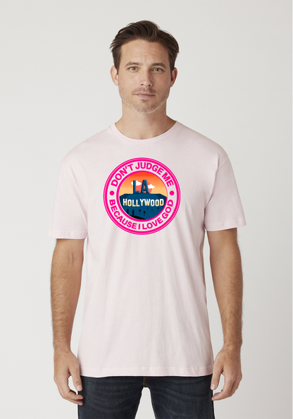 Light Pink - Unisex Faith Tee - Hollywood