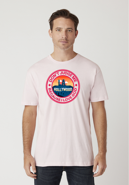 Light Pink - Unisex Faith Tee - Hollywood