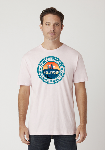 Light Pink - Unisex Faith Tee - Hollywood
