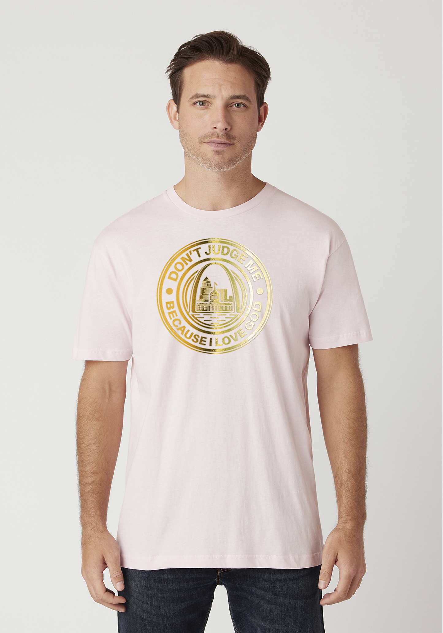 Light Pink - Unisex Faith Tee - The Lou