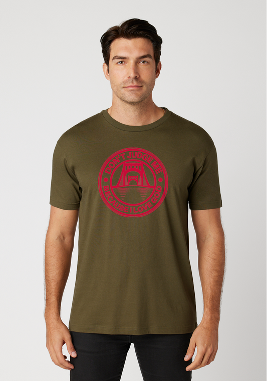 Military Green – Unisex Faith Tee – The Capital