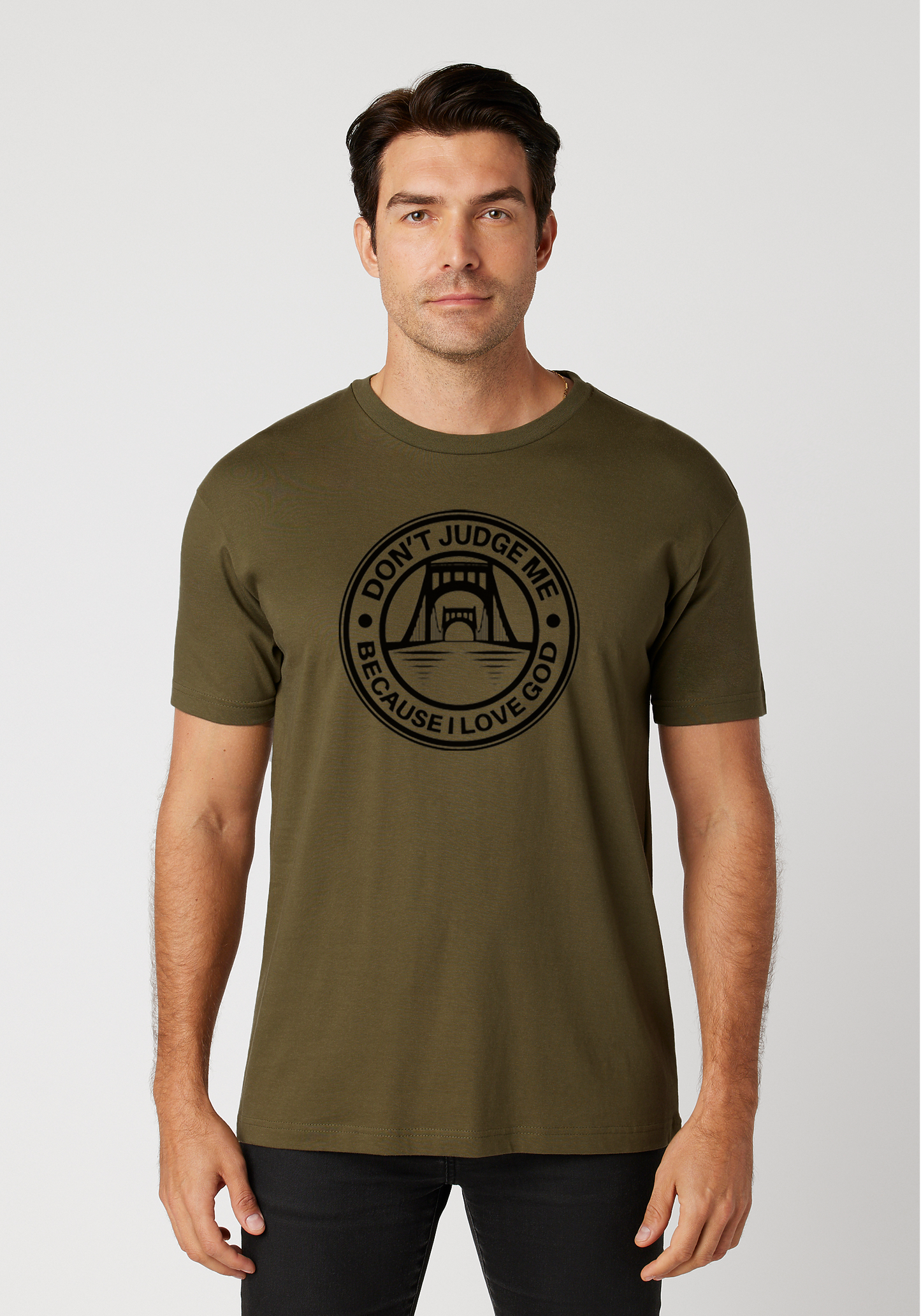 Military Green – Unisex Faith Tee – The Capital