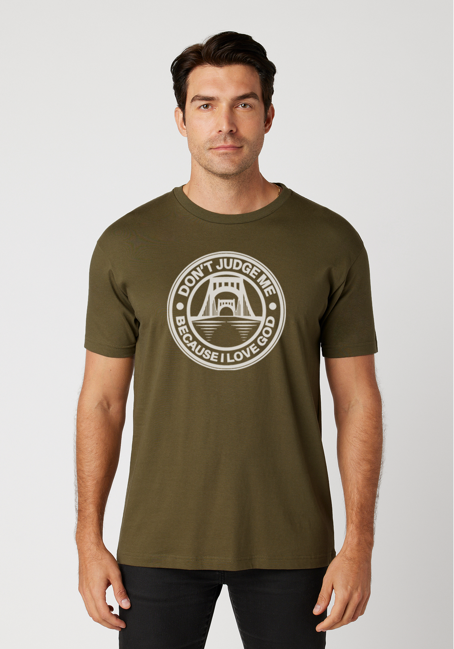 Military Green – Unisex Faith Tee – The Capital