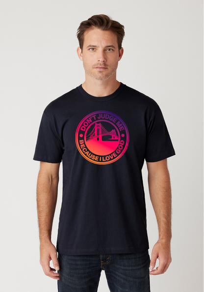 Navy - Unisex Faith Tee – The Bay