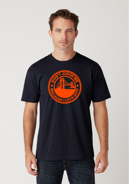 Navy - Unisex Faith Tee – The Bay