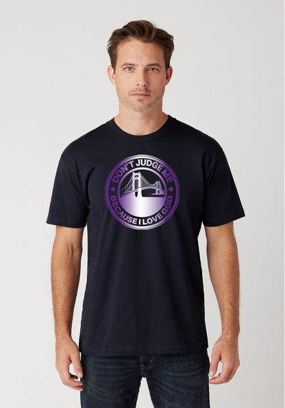 Navy - Unisex Faith Tee – The Bay
