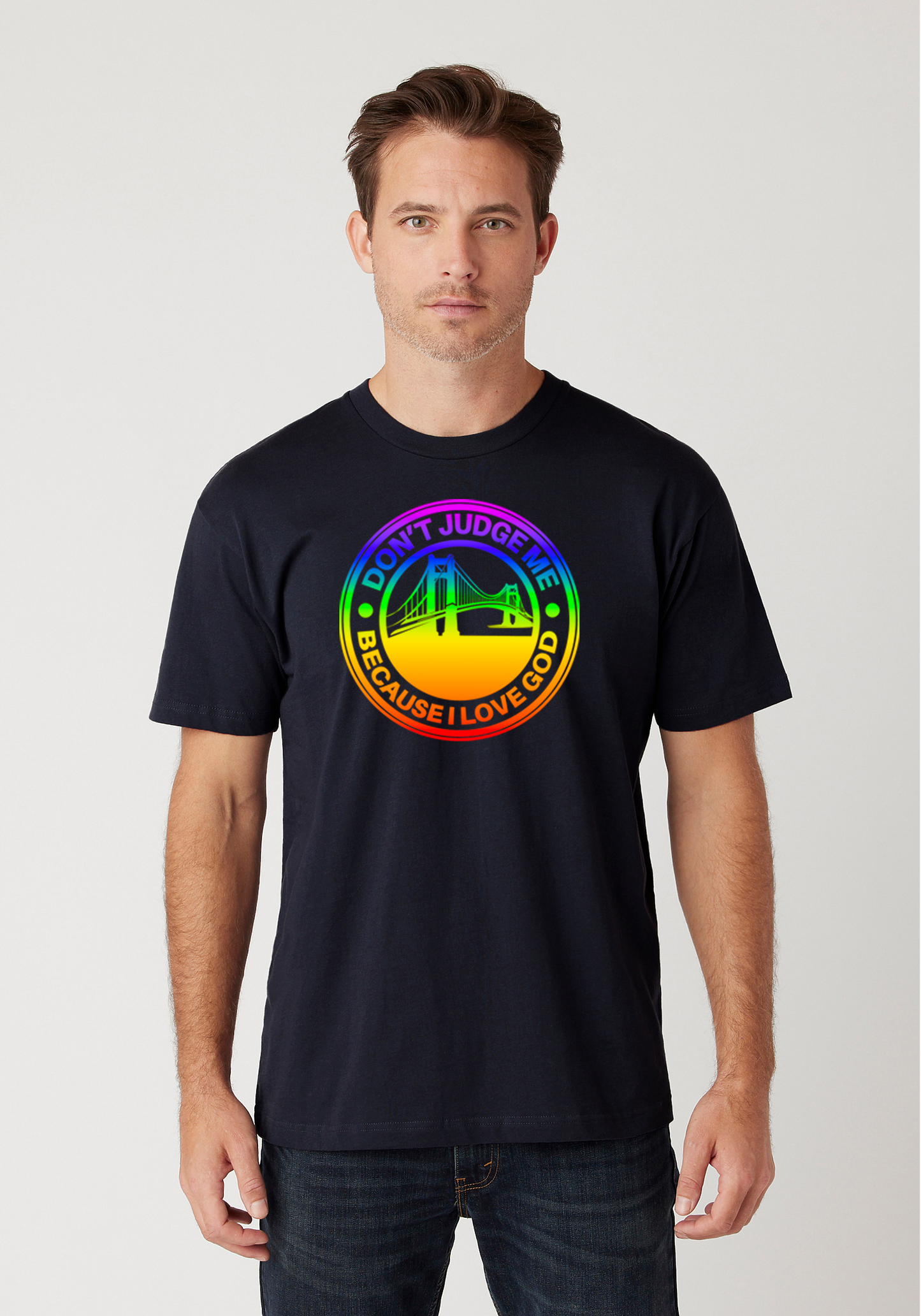 Navy - Unisex Faith Tee – The Bay