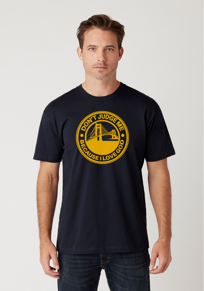 Navy - Unisex Faith Tee – The Bay