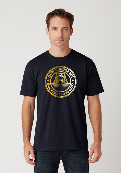 Navy - Unisex Faith Tee – The Capital