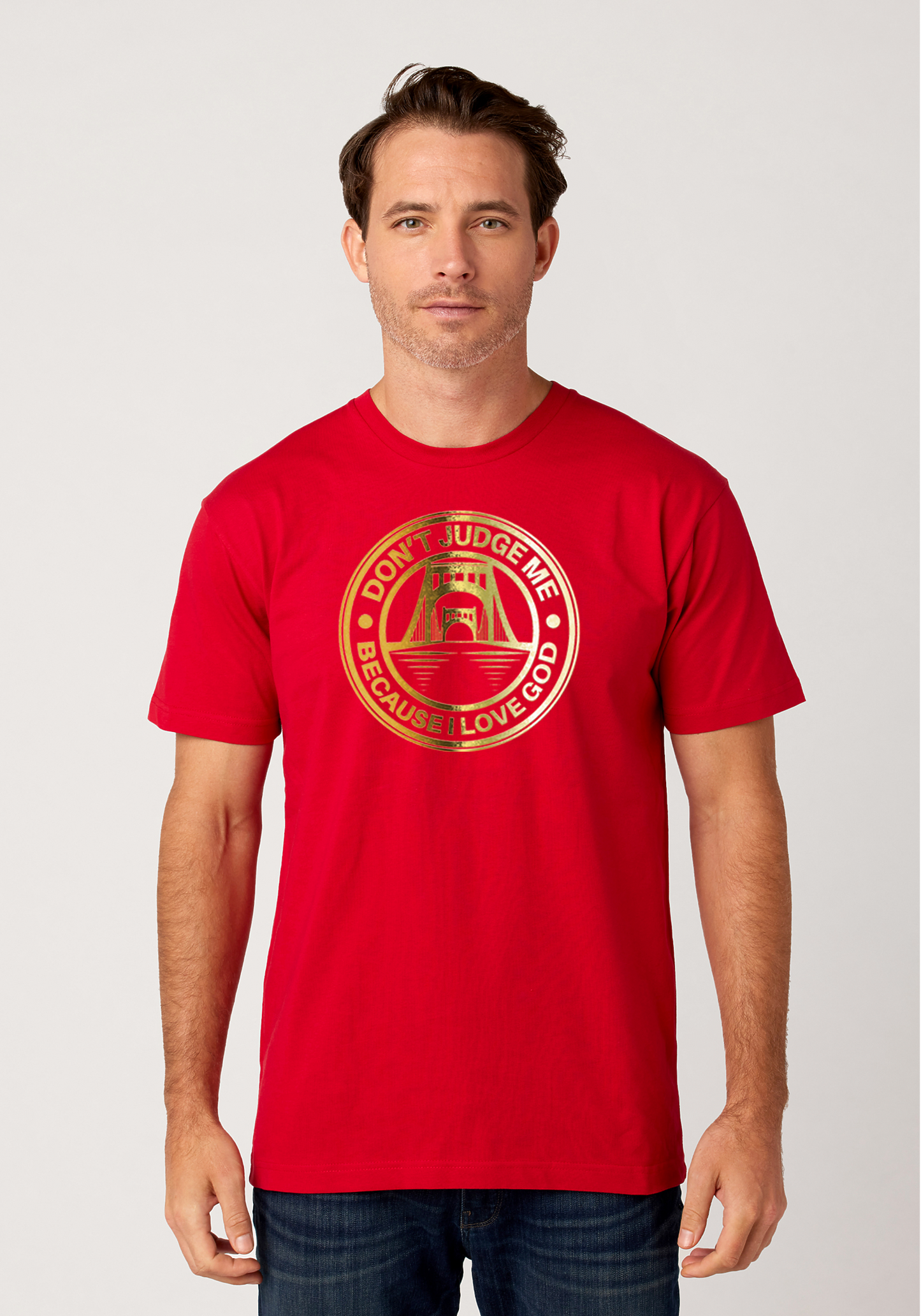 Red – Unisex Faith Tee – The Capital