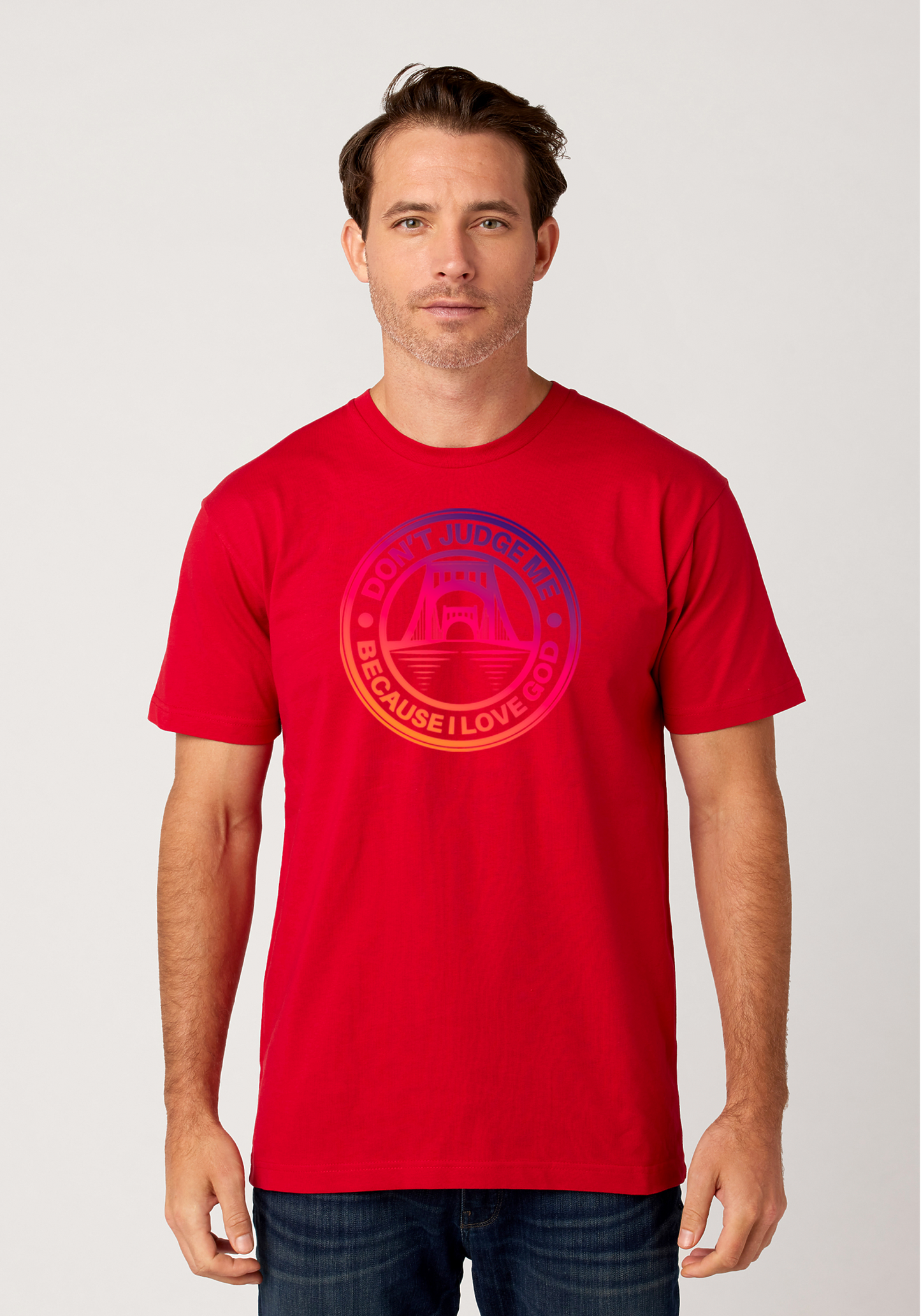 Red – Unisex Faith Tee – The Capital