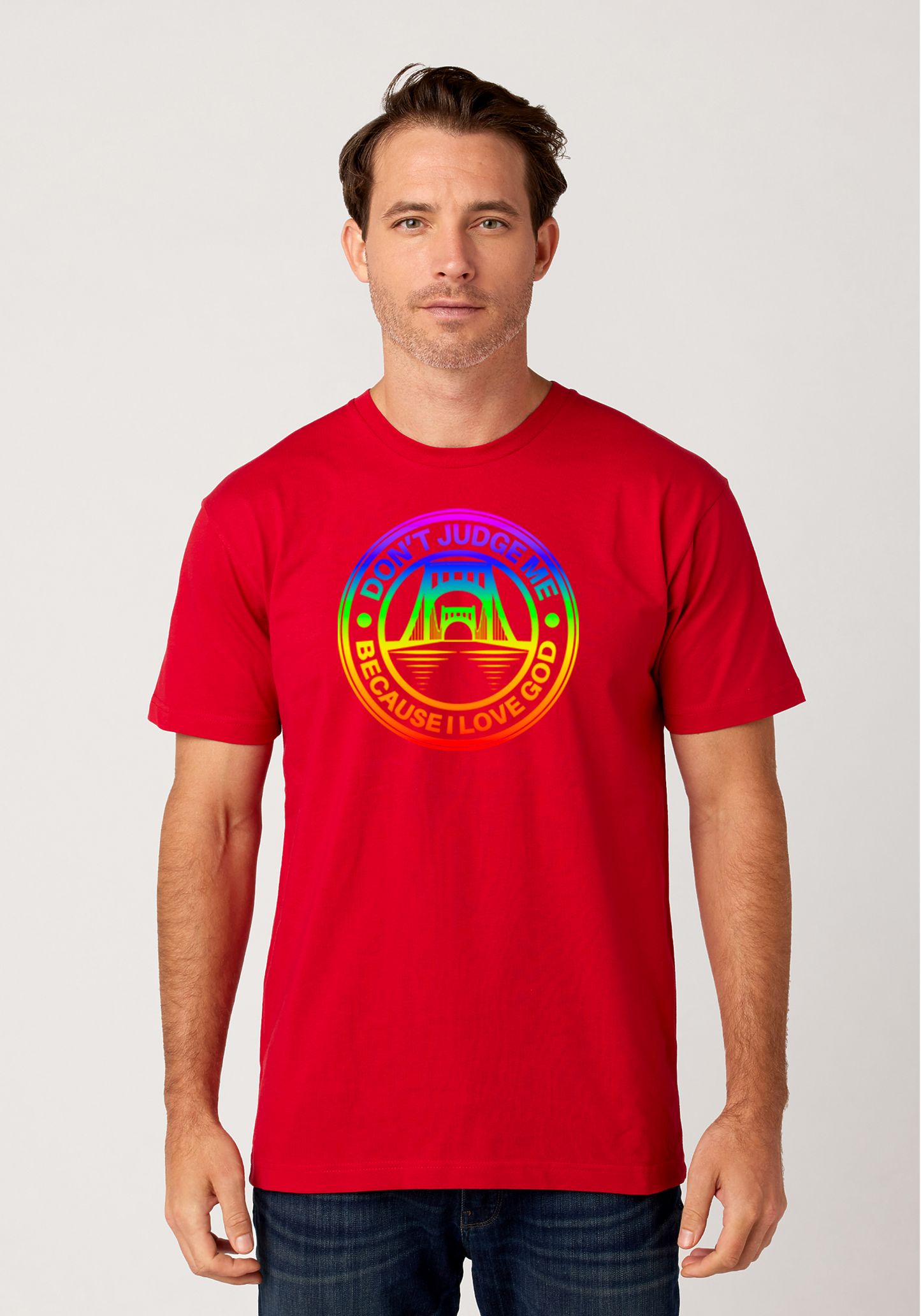 Red – Unisex Faith Tee – The Capital