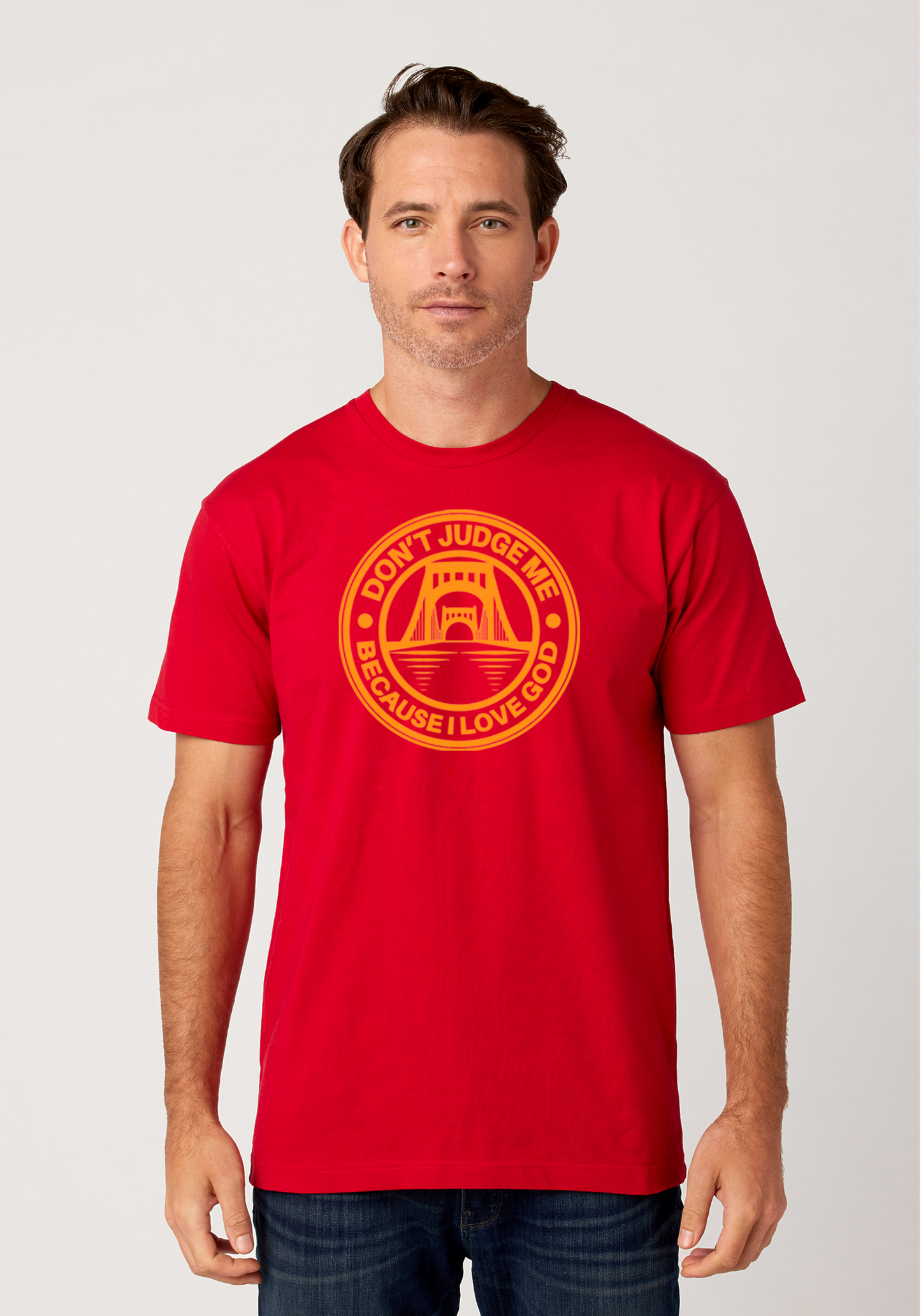 Red – Unisex Faith Tee – The Capital