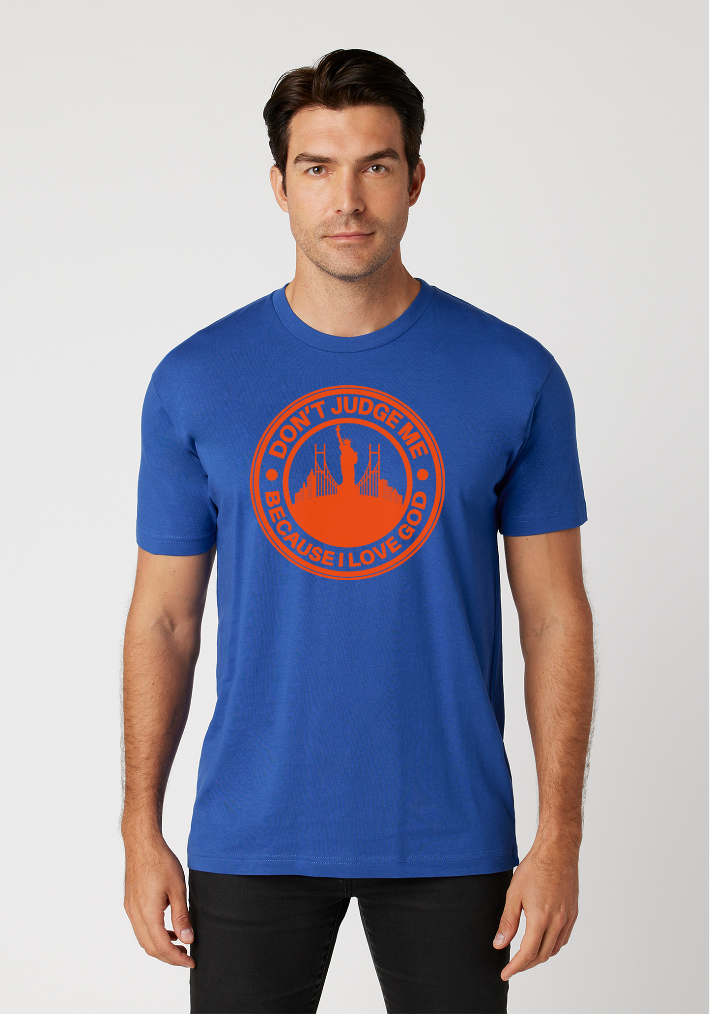 Royal Blue - Unisex Faith Tee – The City