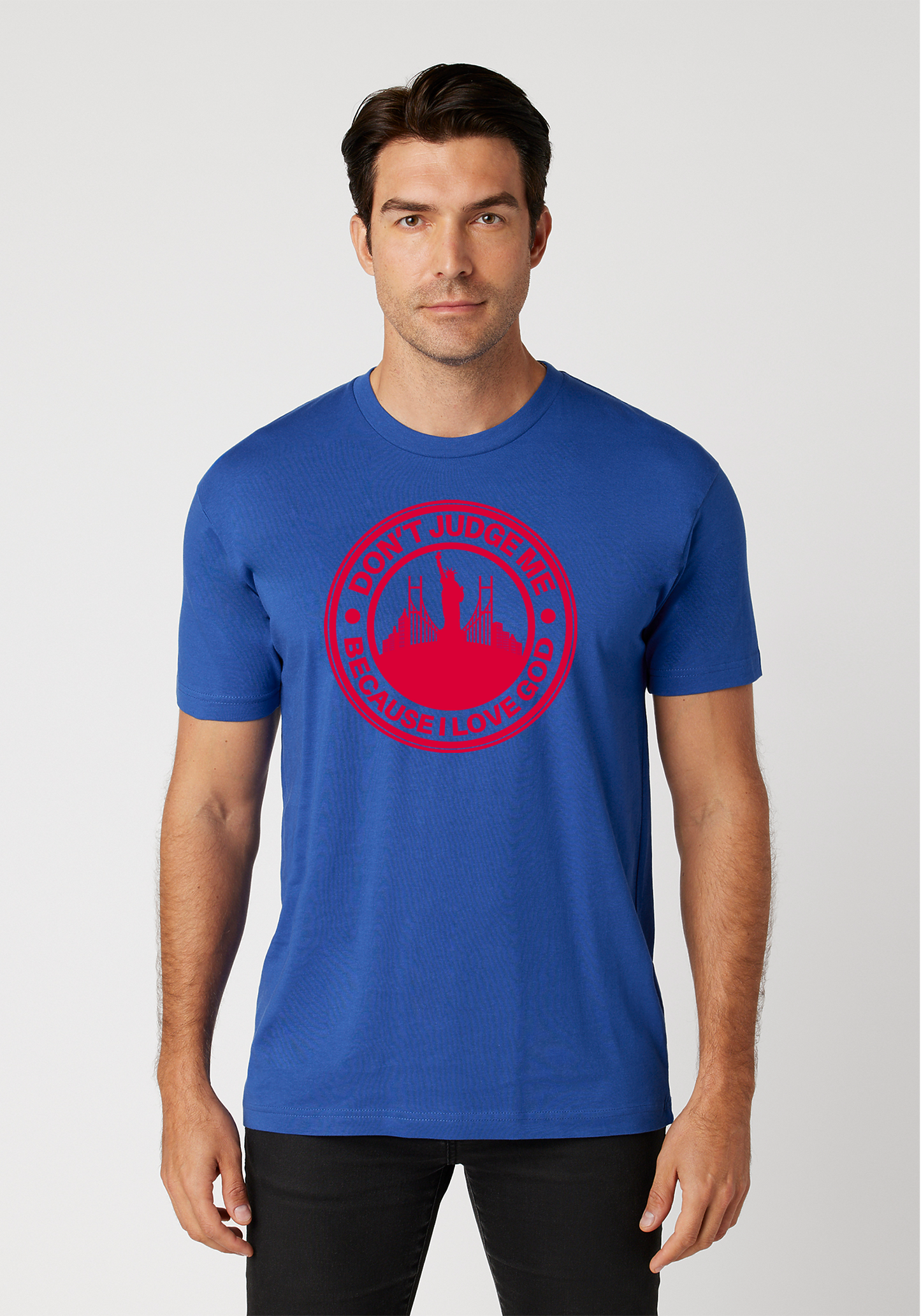Royal Blue - Unisex Faith Tee – The City
