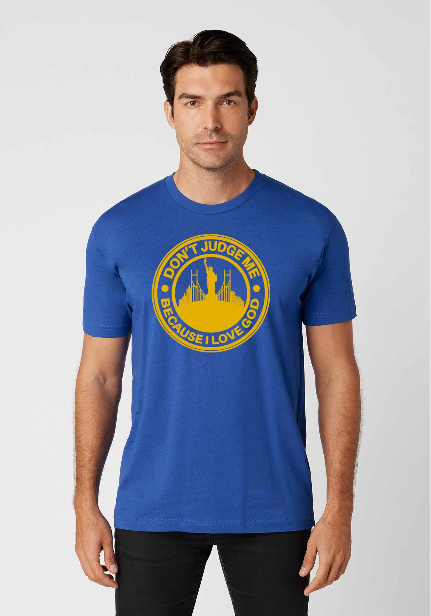 Royal Blue - Unisex Faith Tee – The City