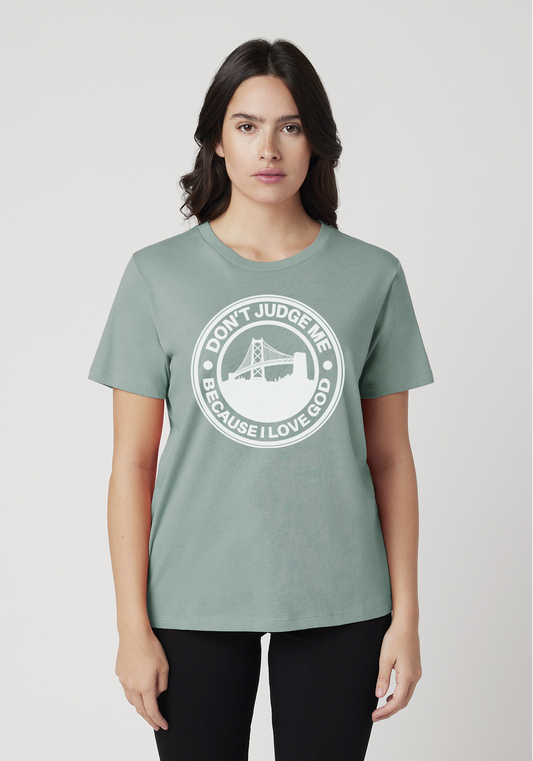 Seafoam Green Unisex Faith T-Shirt - The Town