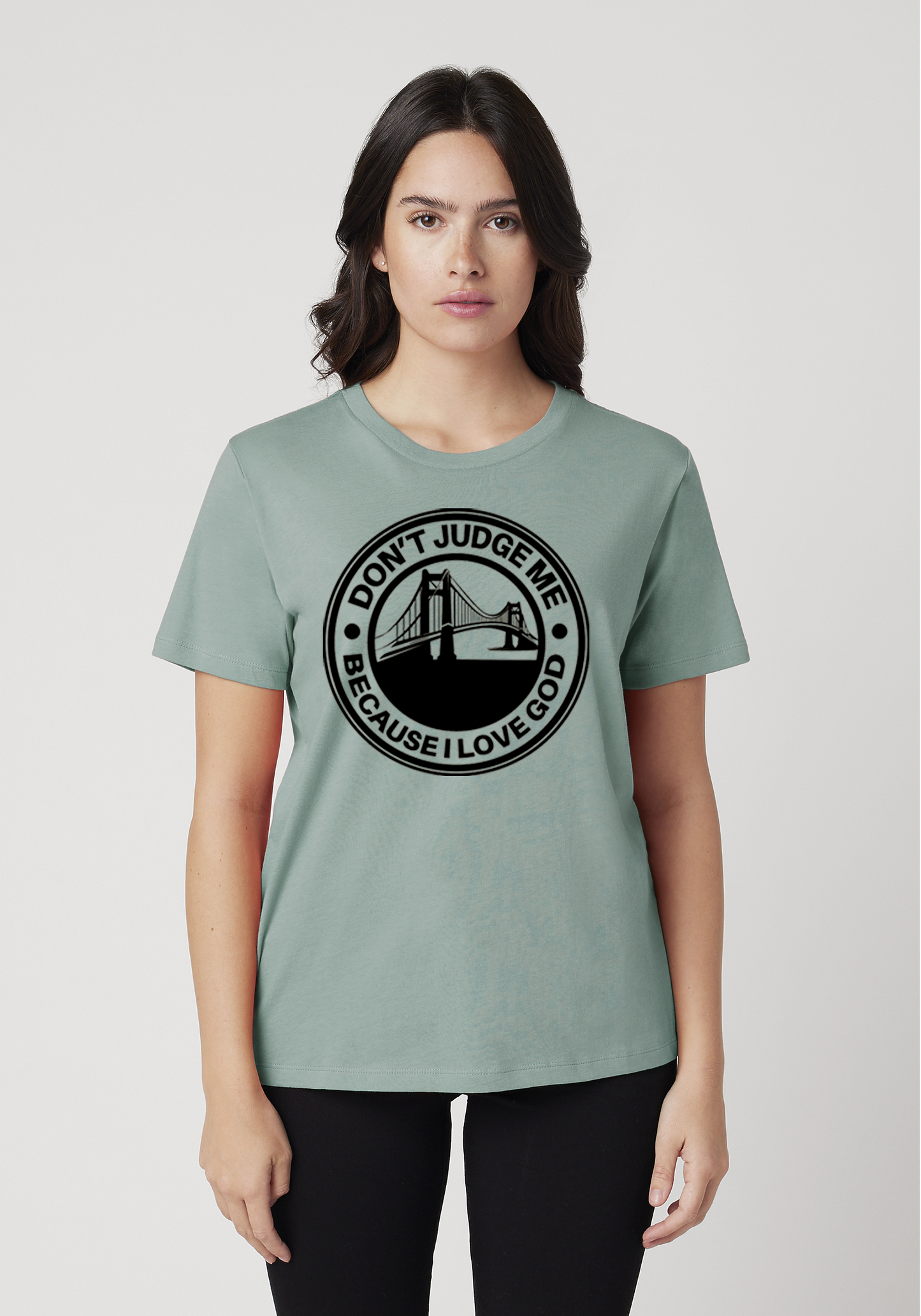 Seafoam Green Unisex Faith T-Shirt - The Bay