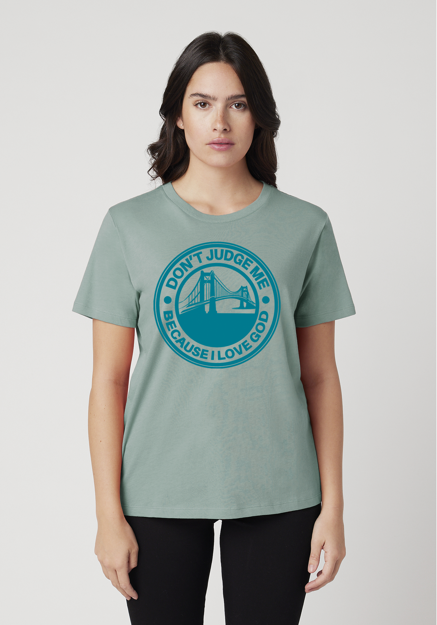 Seafoam Green Unisex Faith T-Shirt - The Bay