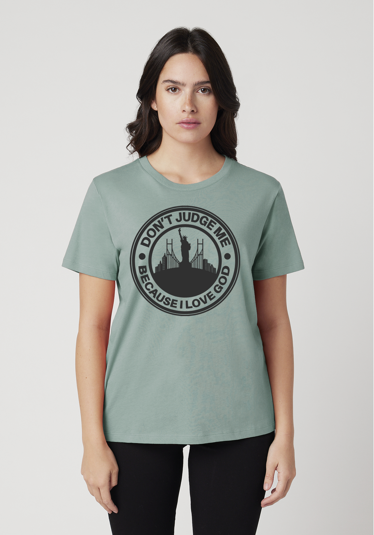 Seafoam Green Unisex Faith T-Shirt - The City
