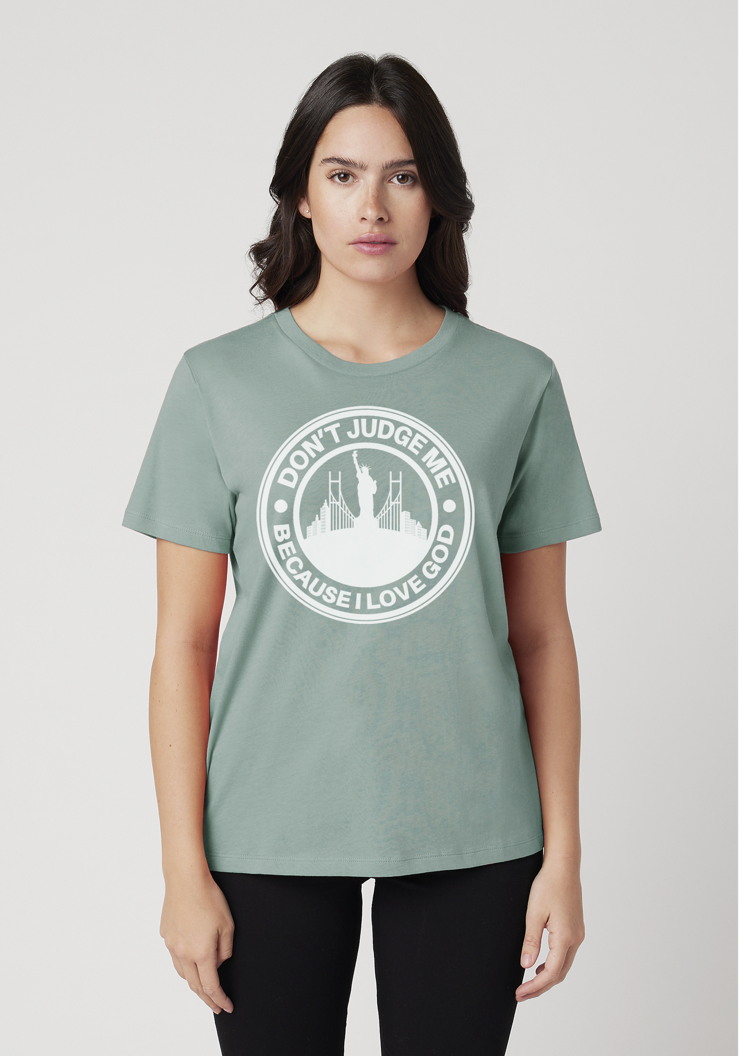 Seafoam Green Unisex Faith T-Shirt - The City