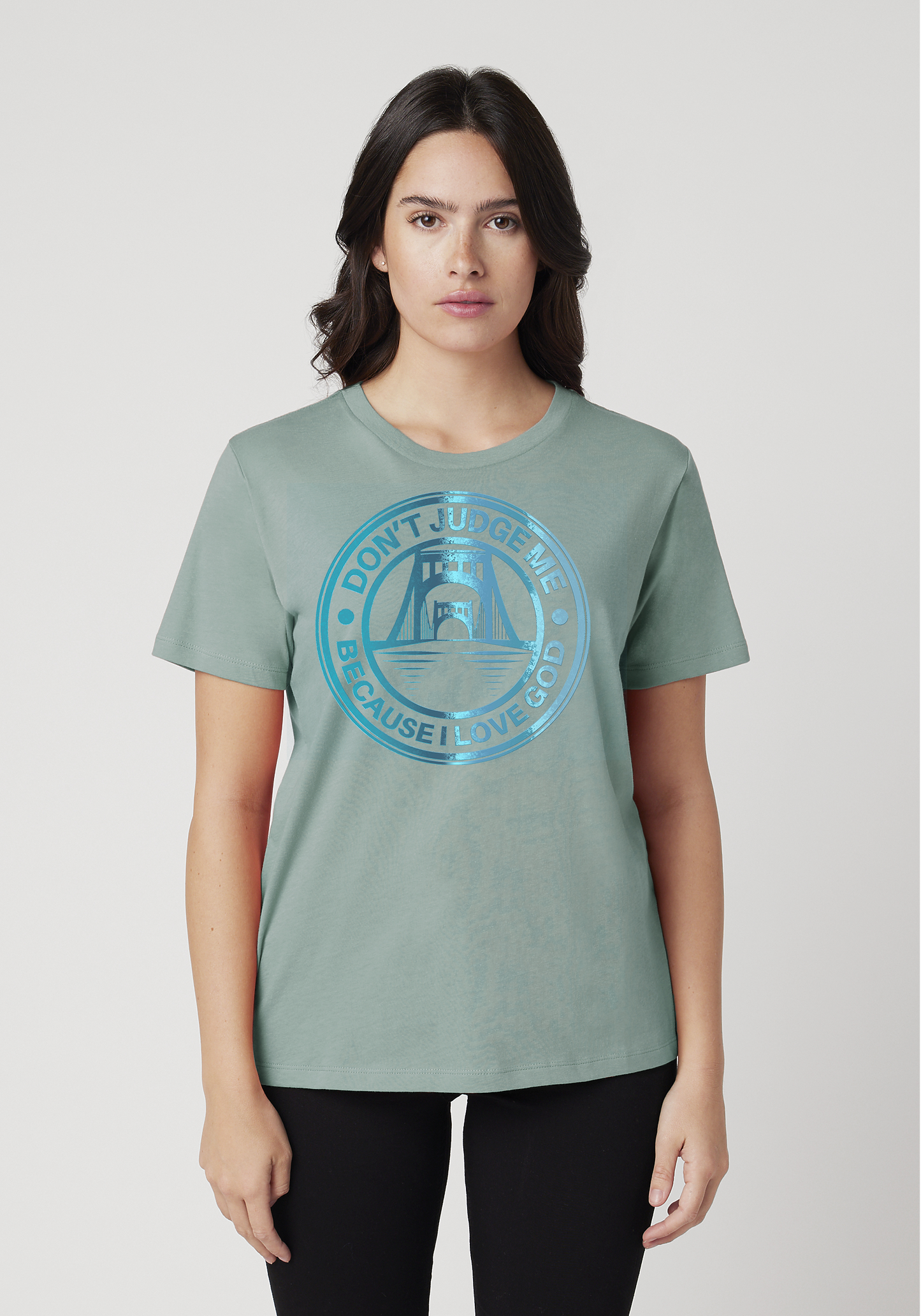 Seafoam Green Unisex Faith T-Shirt - The Capital