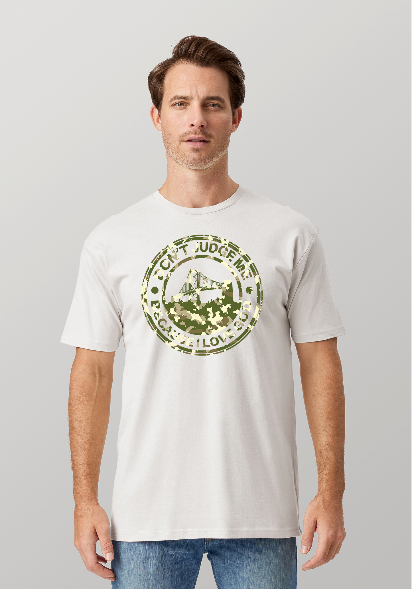 White Unisex Faith T-Shirt - The Town
