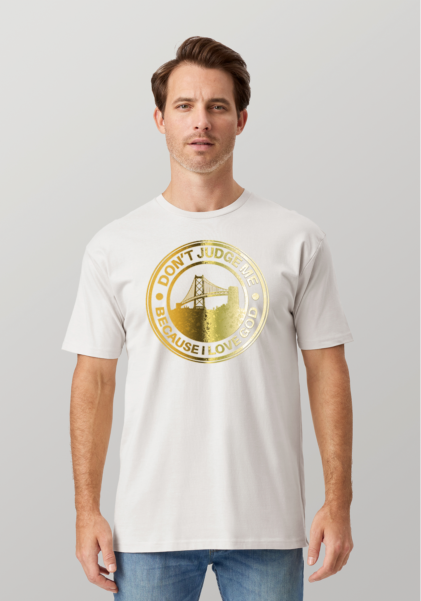 White Unisex Faith T-Shirt - The Town
