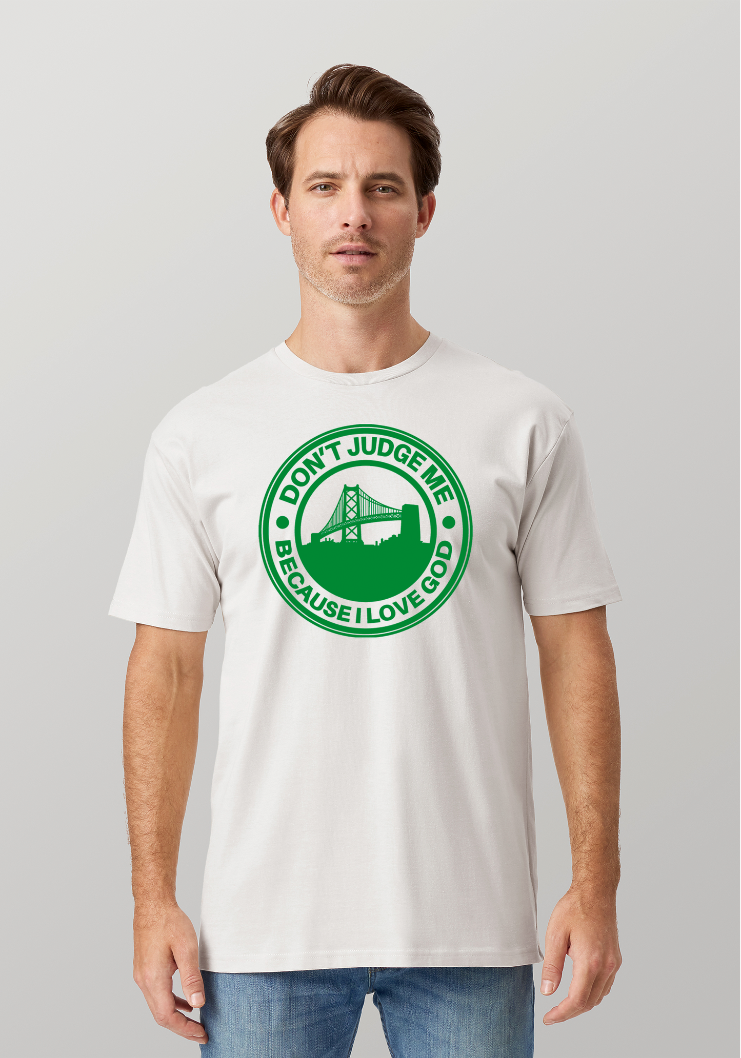 White Unisex Faith T-Shirt - The Town
