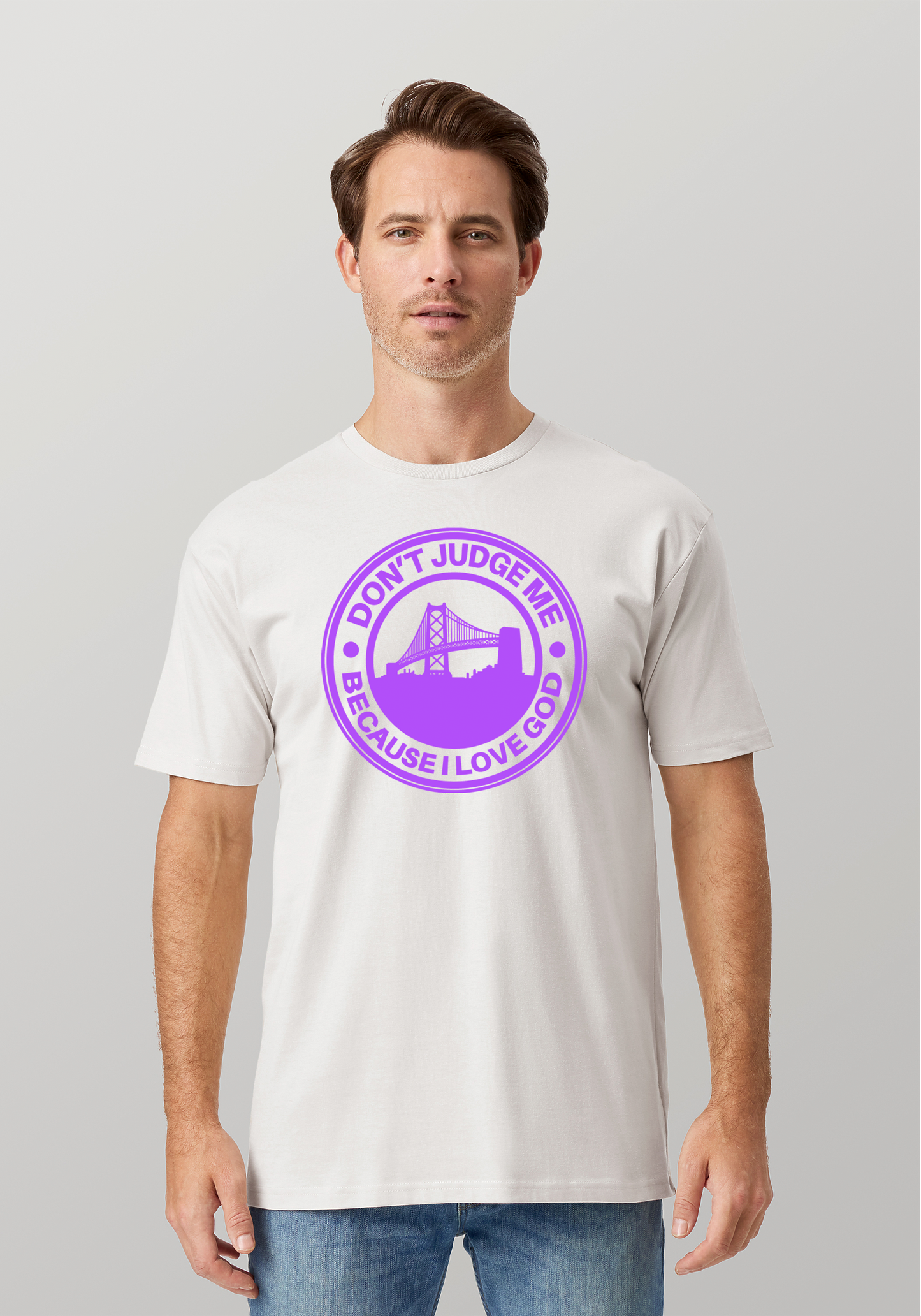 White Unisex Faith T-Shirt - The Town