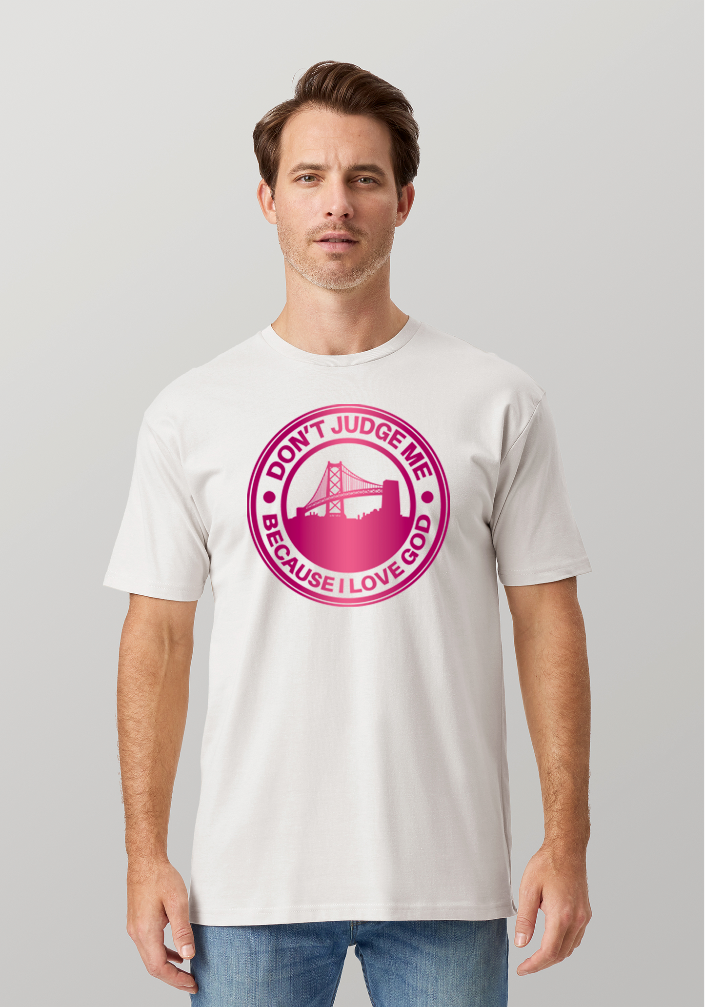 White Unisex Faith T-Shirt - The Town
