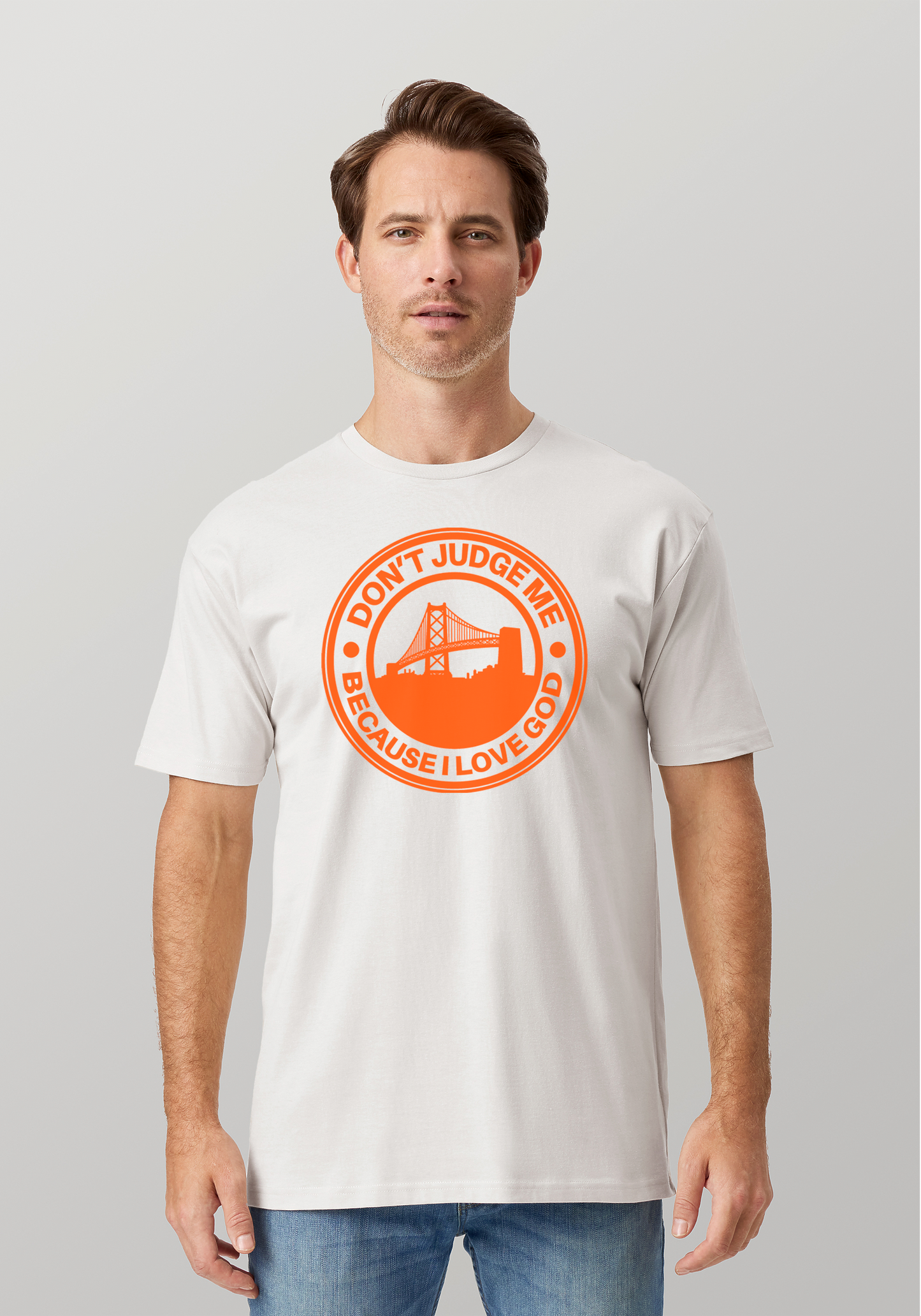 White Unisex Faith T-Shirt - The Town