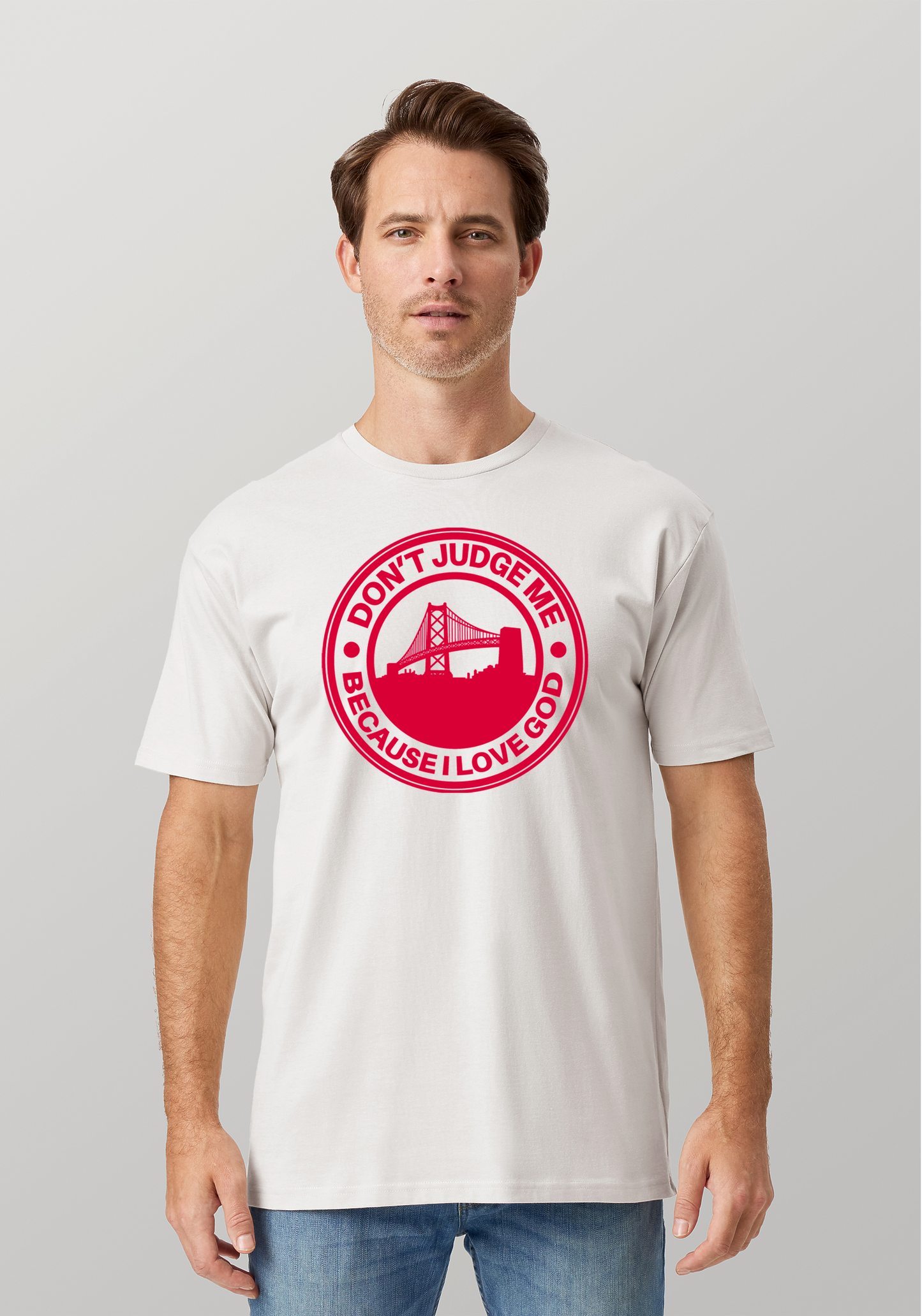 White Unisex Faith T-Shirt - The Town