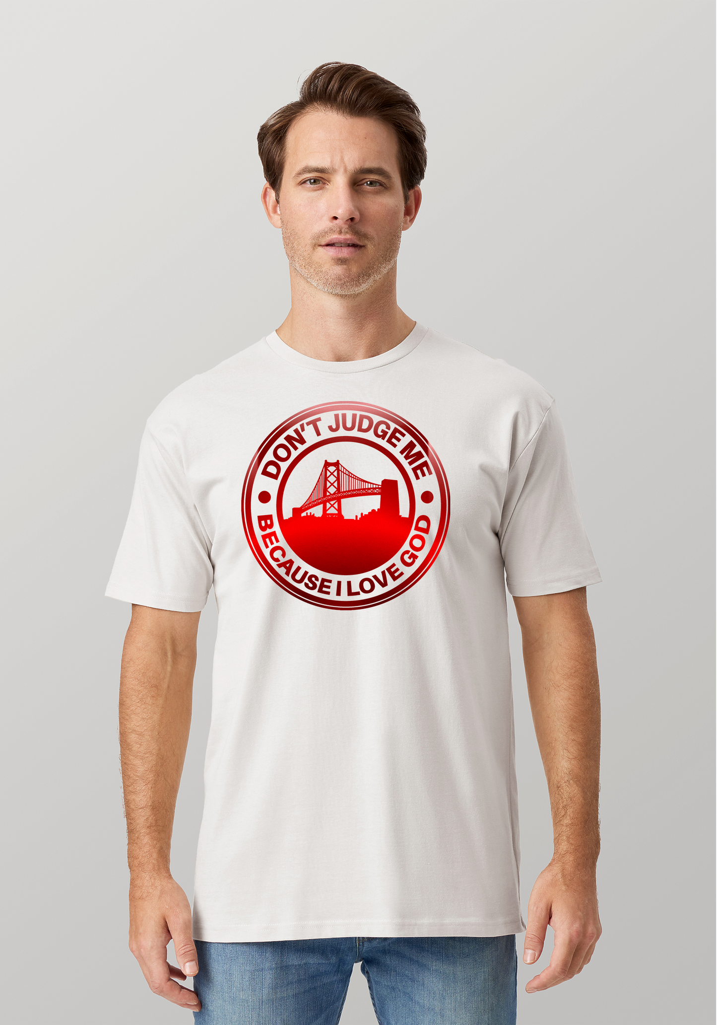 White Unisex Faith T-Shirt - The Town