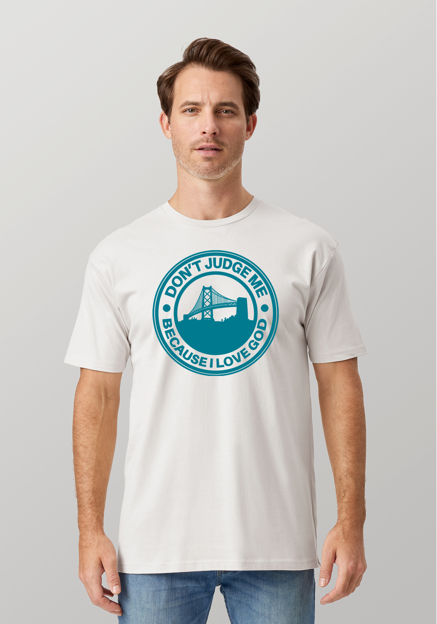 White Unisex Faith T-Shirt - The Town