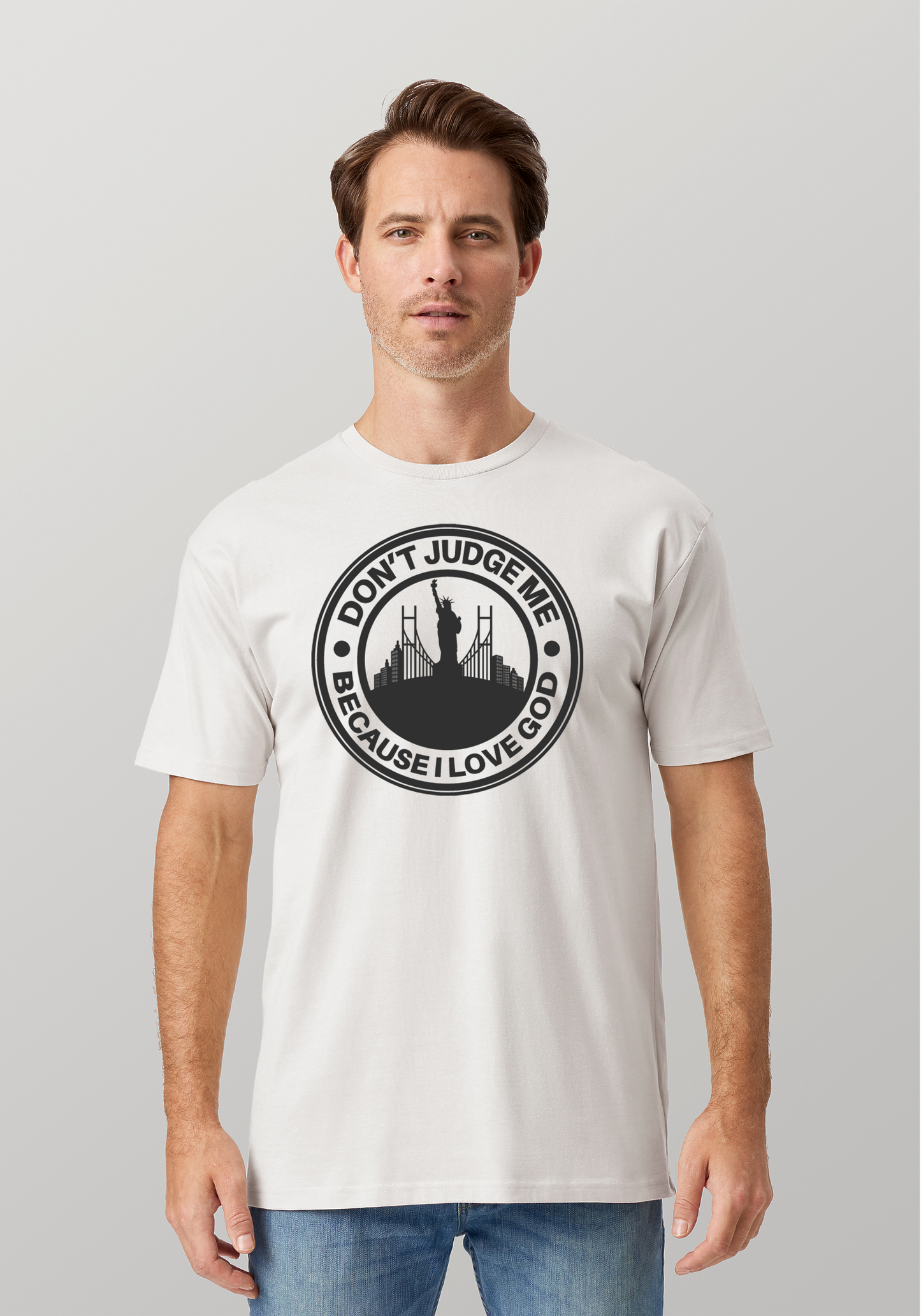 White Unisex Faith T-Shirt - The City