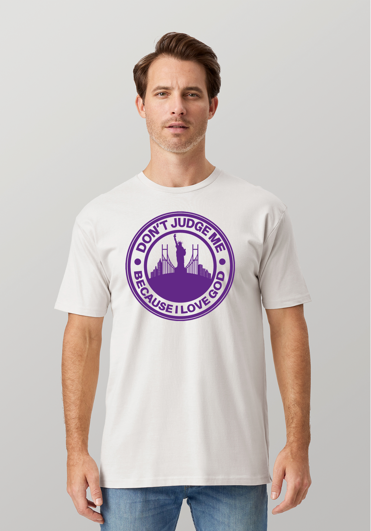 White Unisex Faith T-Shirt - The City