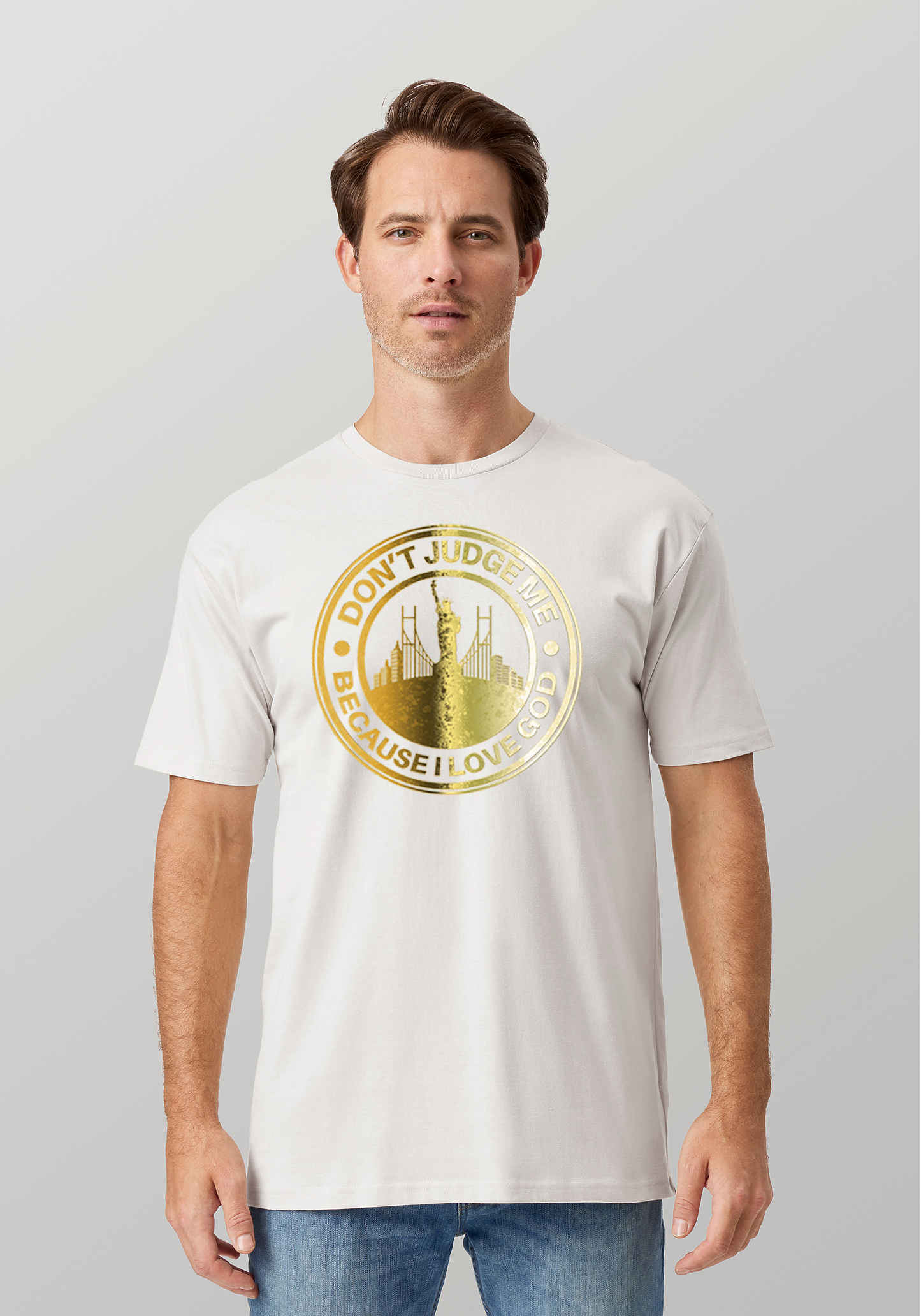 White Unisex Faith T-Shirt - The City