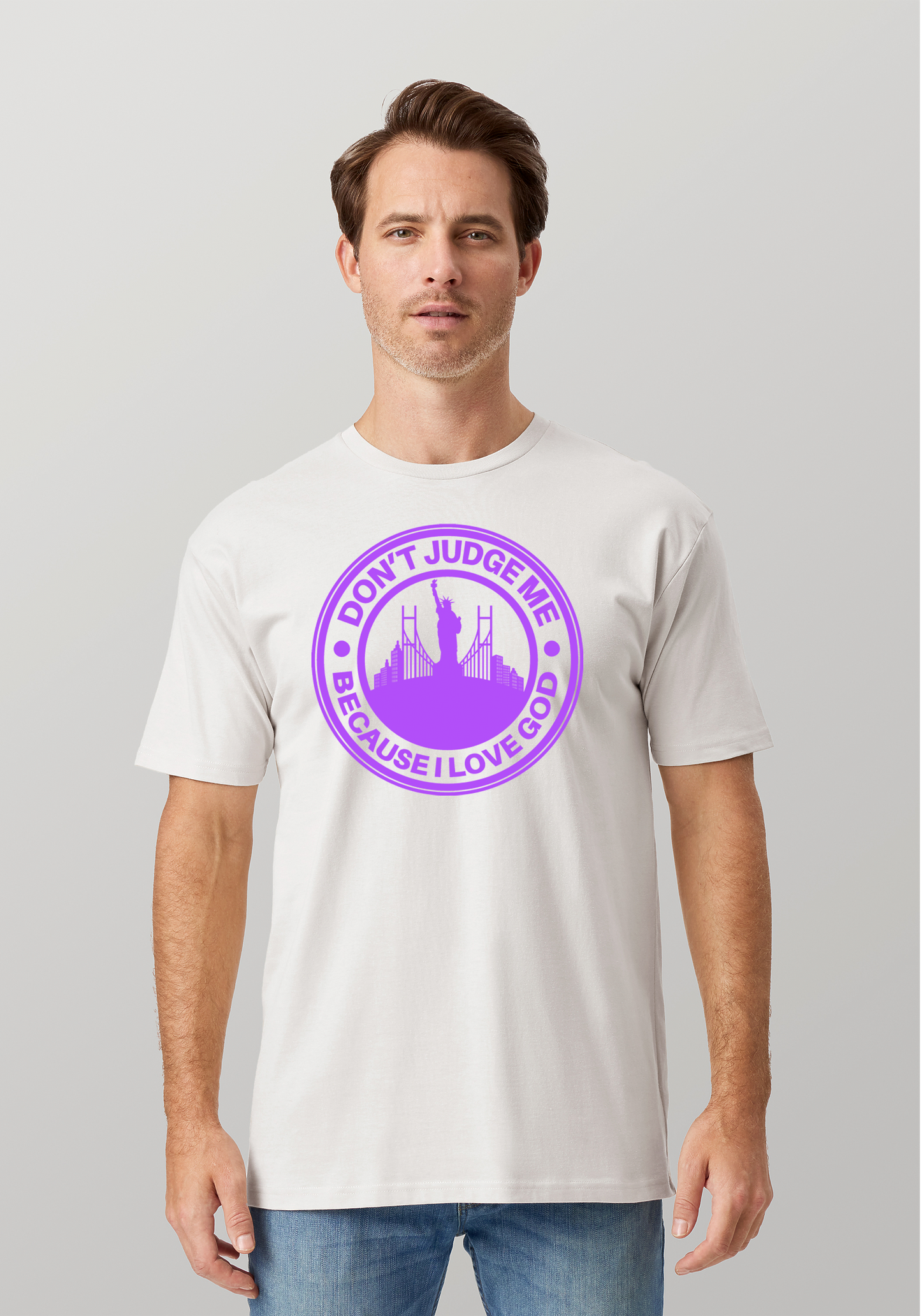 White Unisex Faith T-Shirt - The City