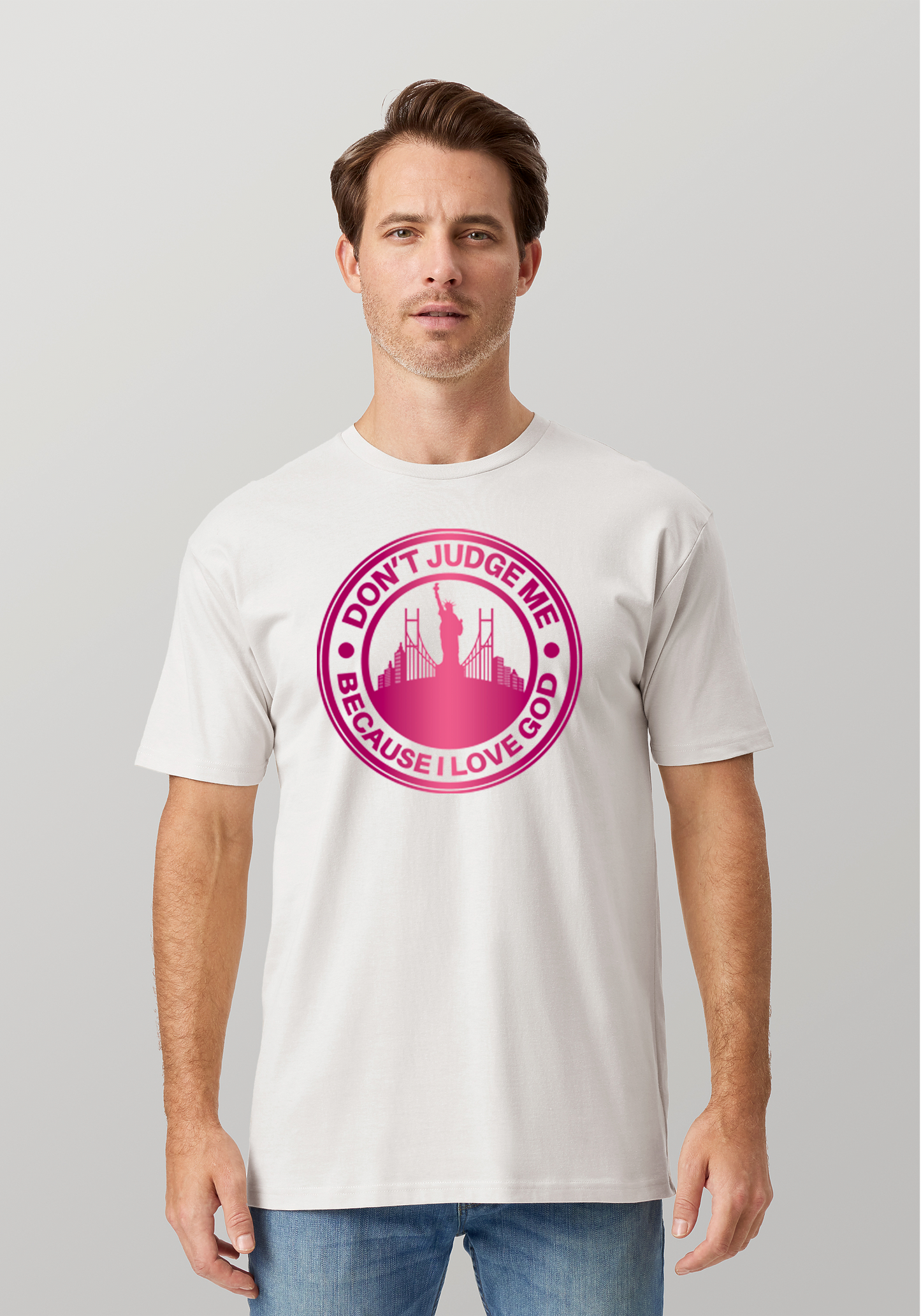 White Unisex Faith T-Shirt - The City